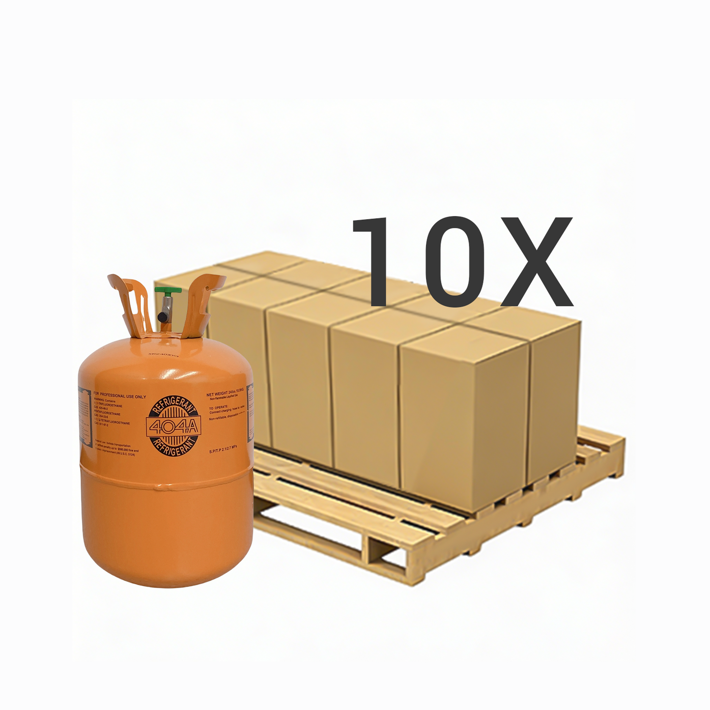 24LB R404A (R-404A) Refrigerant Gas | 40 Cylinders