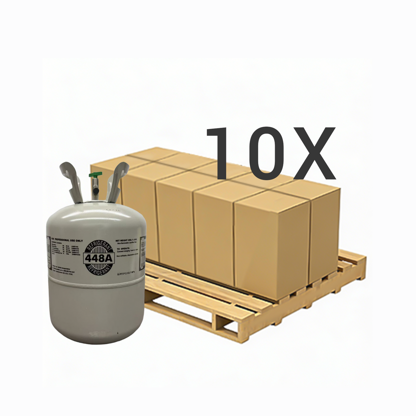 25LB R448A (R-448A) Refrigerant Gas | 30 Cylinders