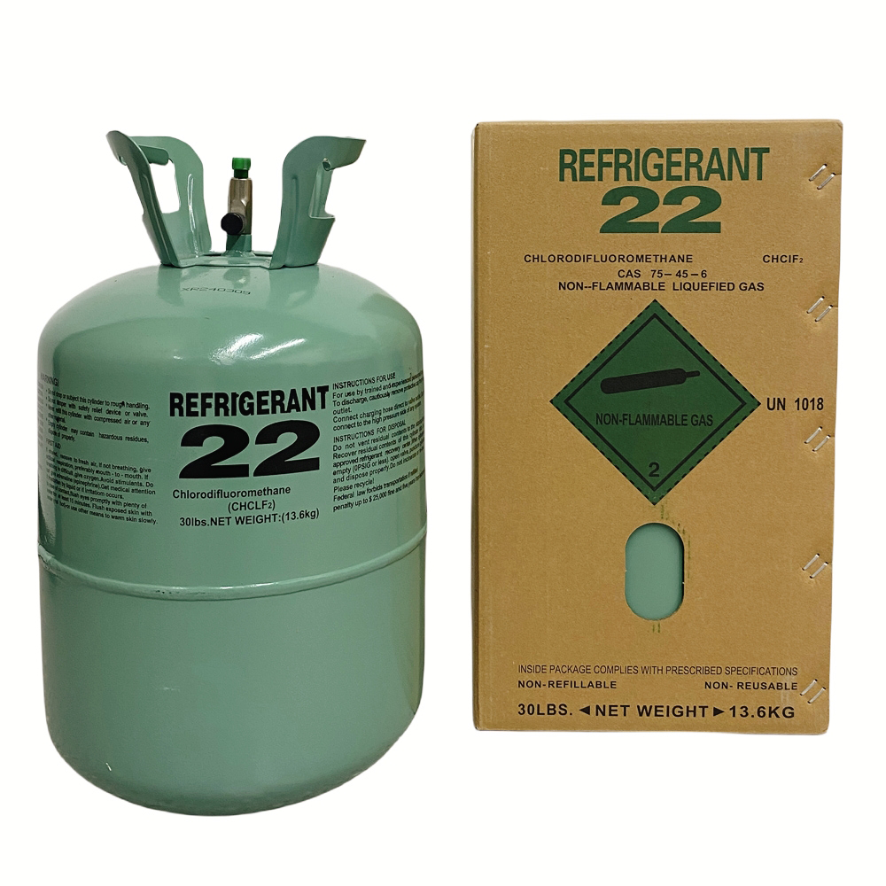 30LB R22 (R-22) Refrigerant Gas | 30 Cylinders