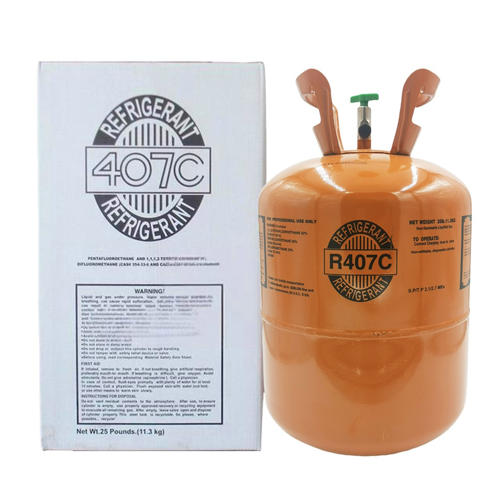 25LB R407C (R-407C) Refrigerant Gas | 20 Cylinders