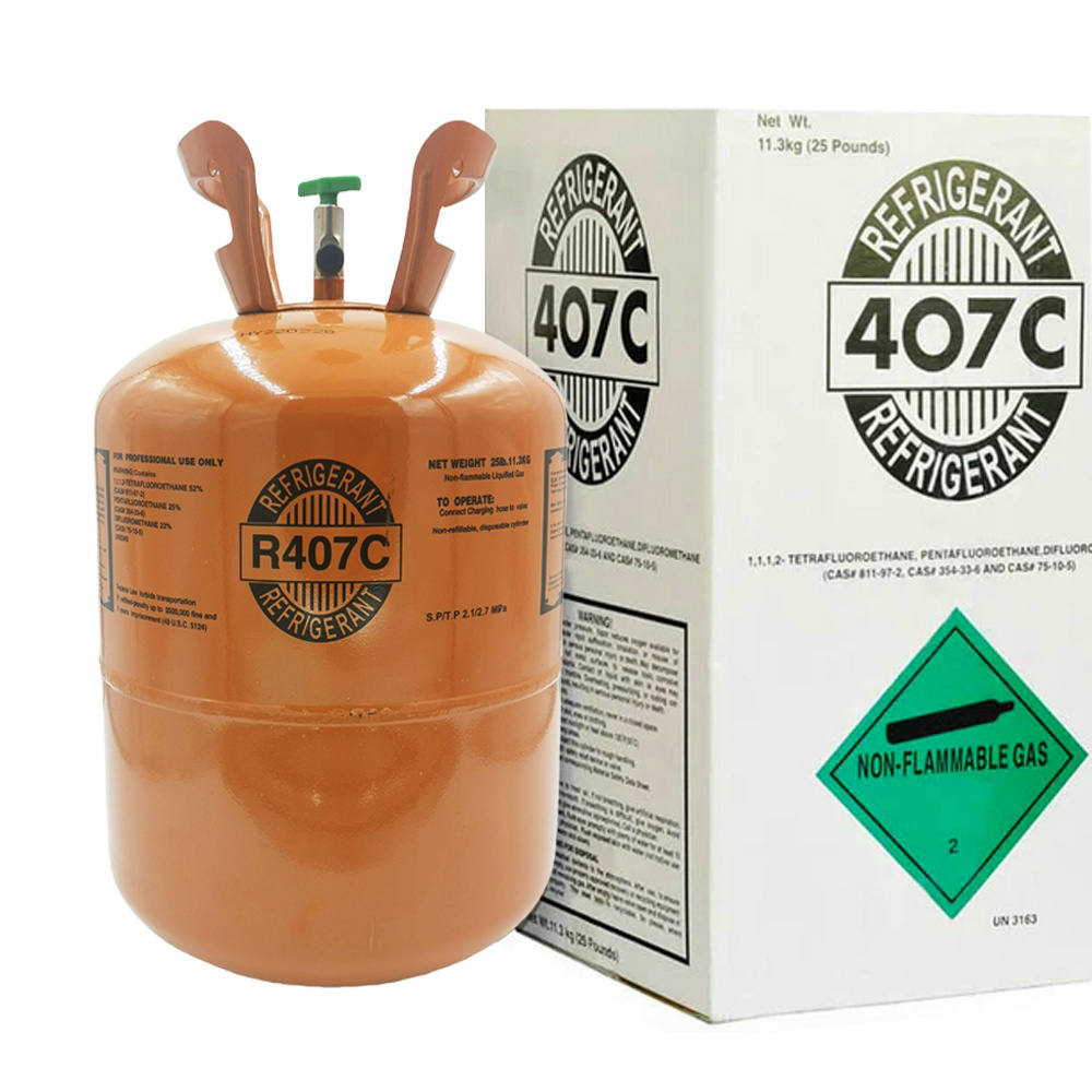 25LB R407C (R-407C) Refrigerant Gas | 20 Cylinders