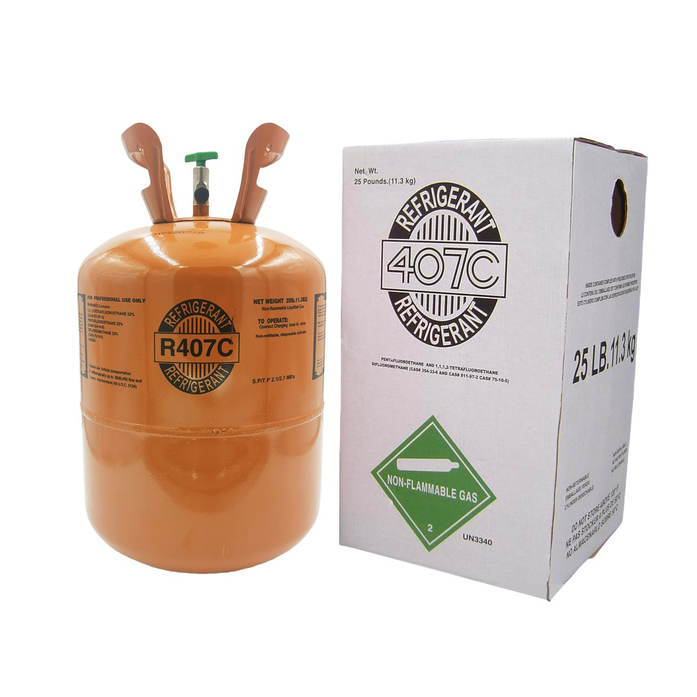 25LB R407C (R-407C) Refrigerant Gas | 5 Cylinders