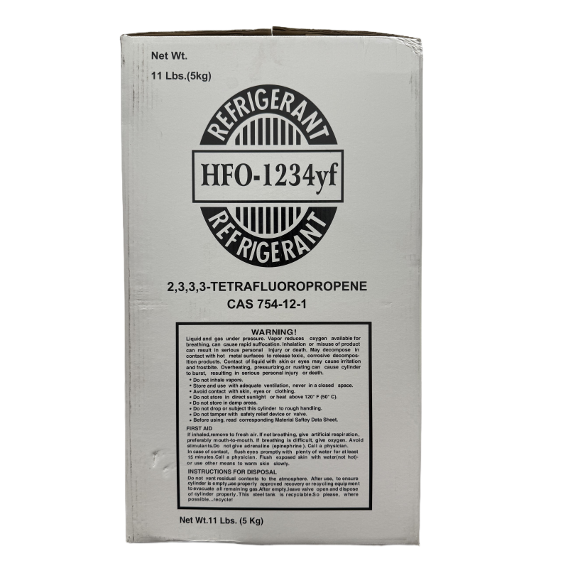 11 LB R1234yf (R-1234yf) Refrigerant Gas | 10 Cylinders