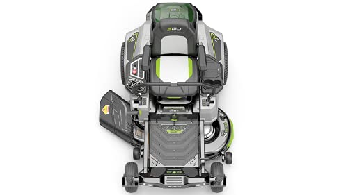 EGO POWER+ZT4204L 42-Inch 56-Volt Lithium-ion Cordless Z6 Zero Turn Riding Mower with (4) 10.0Ah Batteries and Charger Included