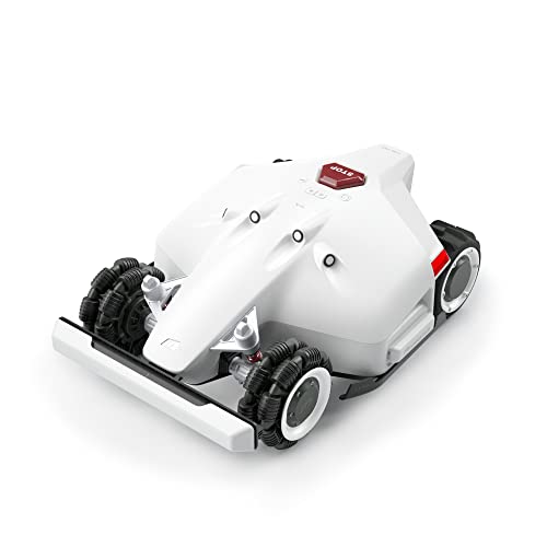 MAMMOTION LUBA AWD 5000, No Perimeter Wire Robotic Lawn Mower for 1.25 Acre Lawn 75% Slope, APP Control with Virtual Boundaries, All-Wheel Drive, Multi-Zone Management, Omni Wheel Version