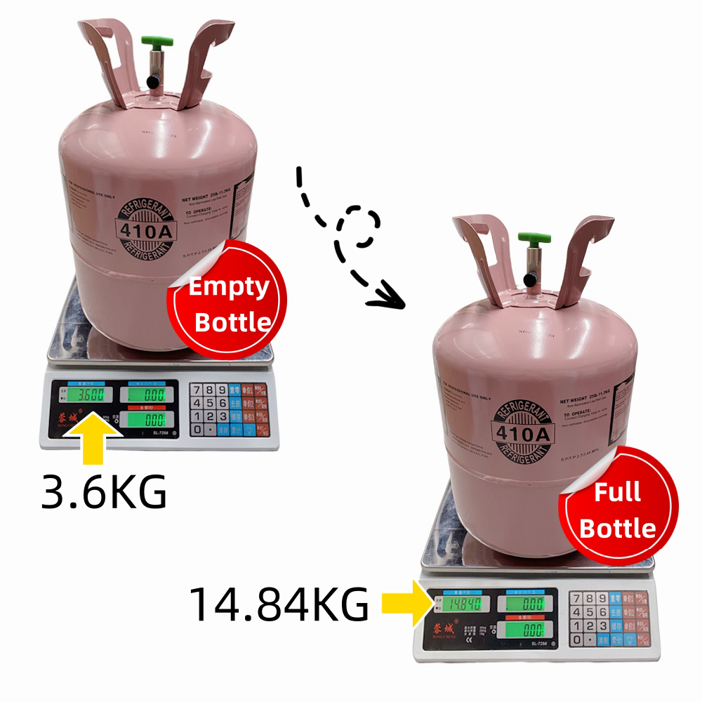 25LB R410A (R-410A) Refrigerant Gas | 5 Cylinders