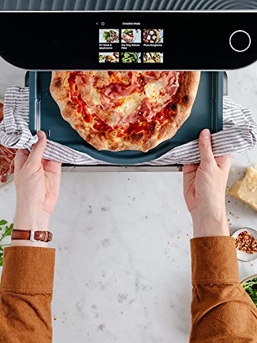 Brava Oven Chef's Choice Set: 10-in-1 Touchscreen Countertop Smart Oven, Air Fryer, 6-Slice Toaster, Slow Cooker, Reheater, Dehydrator, Rice Cooker, Healthy & User Friendly, Auto-Shut Off, 1800W