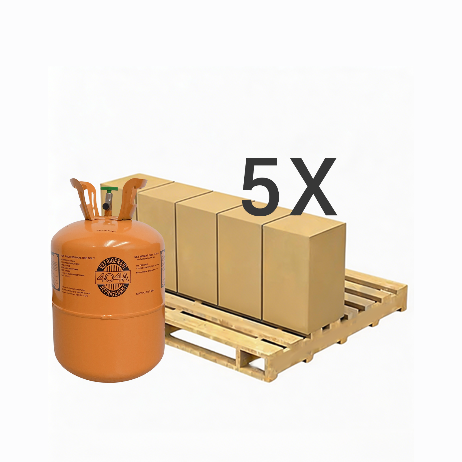 24LB R404A (R-404A) Refrigerant Gas | 40 Cylinders