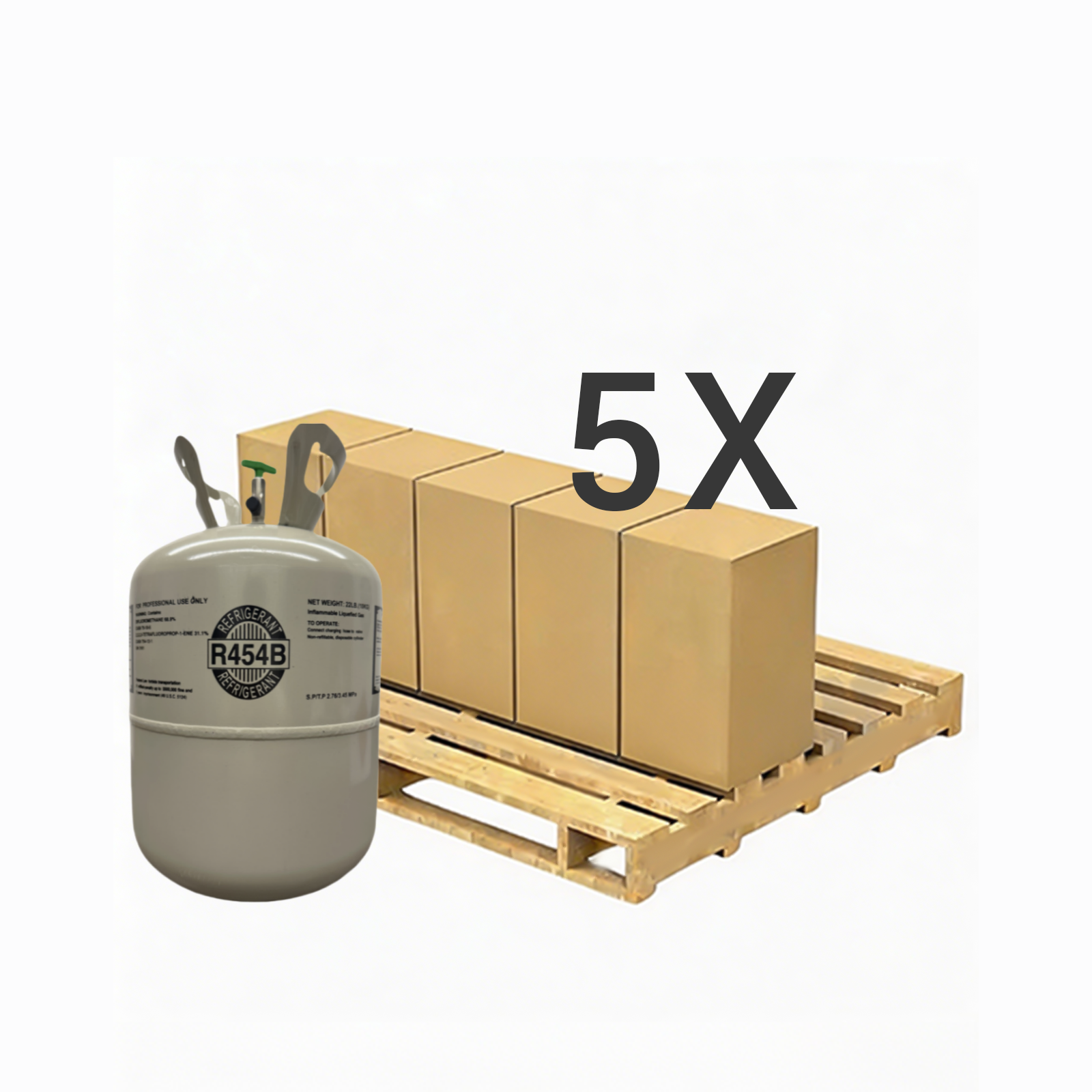 22LB R454B (R-454B) Refrigerant Gas