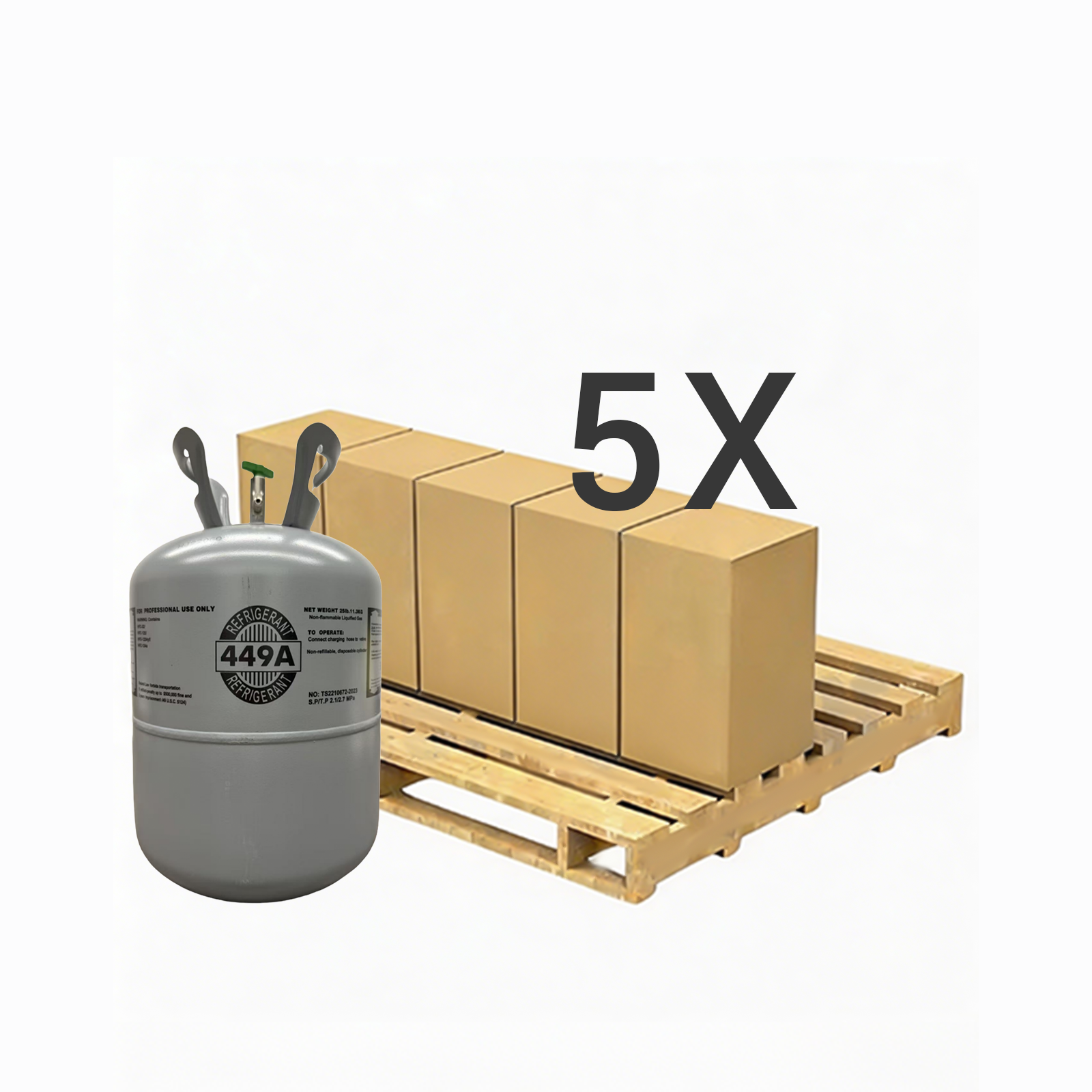 25LB R449A (R-449A) Refrigerant Gas