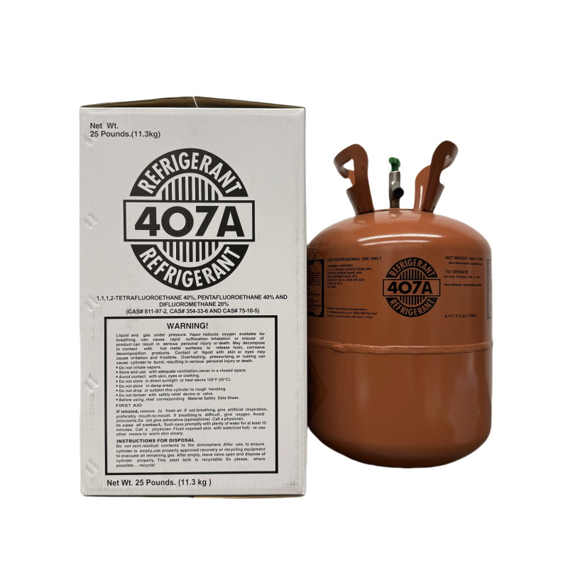 25LB R407A (R-407A) Refrigerant Gas | 40 Cylinders